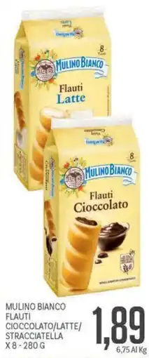 Supermercati Piccolo Mulino Bianco Flauti Cioccolato offerta