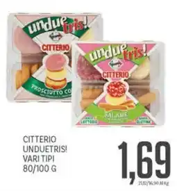 Supermercati Piccolo Citterio unduetris! vari tipi offerta