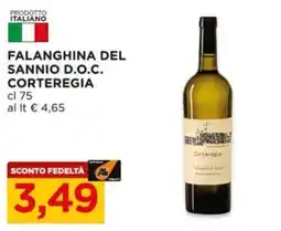 Alì Supermercati Falanghina del Sannio D.O.C. Corteregia offerta