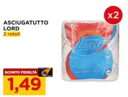 Alì Supermercati Asciugatutto Lord offerta