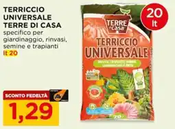 Alì Supermercati Terriccio universale Terre di Casa offerta
