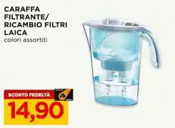 Alì Supermercati Caraffa filtrante Laica offerta