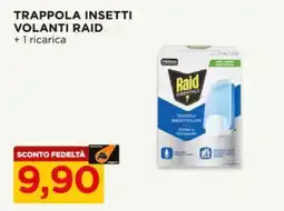 Alì Supermercati Trappola insetti volanti Raid offerta