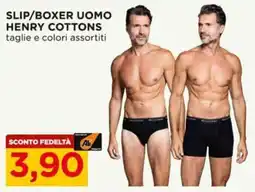 Alì Supermercati Slip/boxer uomo Henry Cottons offerta
