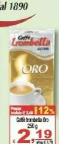 CTS Supermercati Caffe trambetta oro offerta