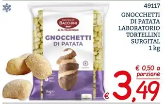 Gnocchetti di patata Bacchini
