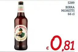Zona Birra Moretti offerta