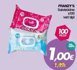 Franzy's Franzy's Salviettine offerta