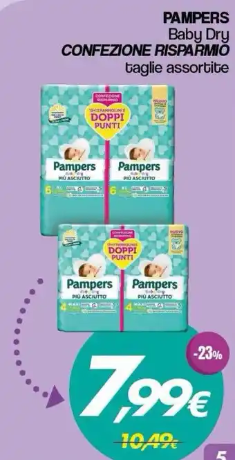 Franzy's Pampers Baby Dry offerta