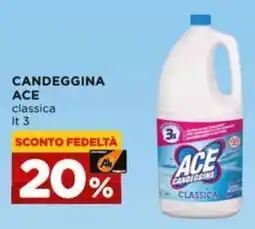 Alì Supermercati Candeggina Ace classica offerta