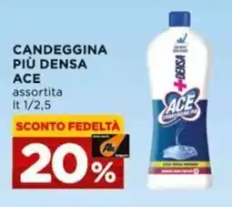 Alì Supermercati Candeggina più densa Ace offerta