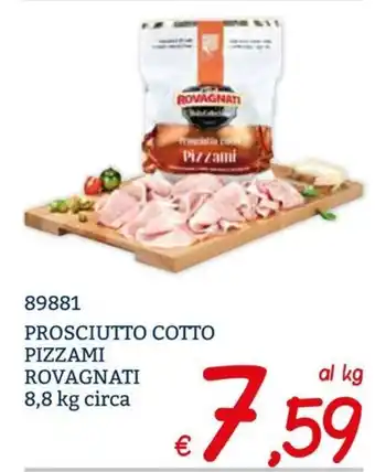 Prosciutto cotto Pizzami Rovagnati
