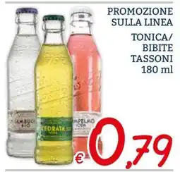 Zona Tonica/bibite tassoni offerta