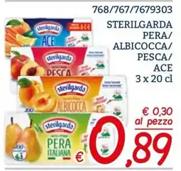 Zona Sterilgarda Pera/Albicocca/Pesca/Ace offerta