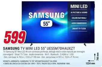 Samsung TV Mini LED 55"