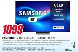 Trony Samsung TV OLED 4K 48" offerta