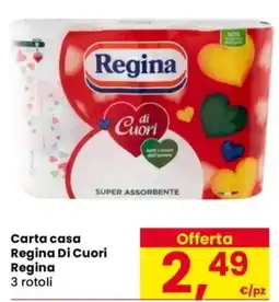 Despar Carta casa Regina Di Cuori offerta