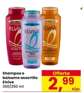 Shampoo o balsamo assortito Elvive