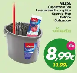 Franzy's Vileda Supermocio Set Lavapavimenti completo offerta