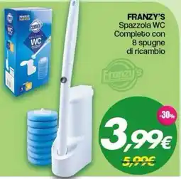 Franzy's Spazzola WC Franzys offerta