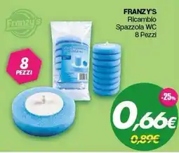 Franzy's Franzy's Ricambio Spazzola WC offerta