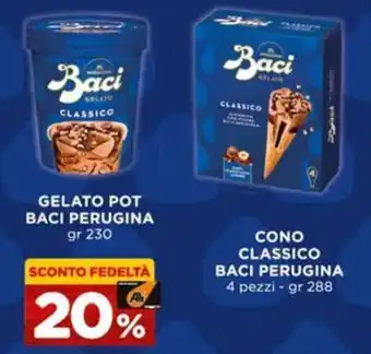 Gelato pot Baci Perugina