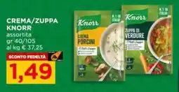 Alì Supermercati Crema/zuppa Knorr assortita offerta