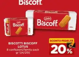 Alì Supermercati Biscotti Biscoff Lotus offerta