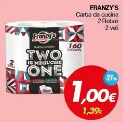 Franzy's Franzy's carta cucina offerta