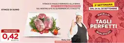 Alì Supermercati Stinco di suino offerta
