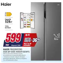 Trony Haier frigorifero side-by-side offerta