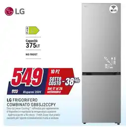 Trony LG frigorifero combinato offerta