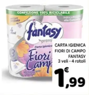 Carta igienica Fiori di Campo Fantasy