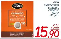 Zona Caffè cialde espresso cremoso Motta offerta