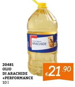 Zona Olio di arachide +performance offerta