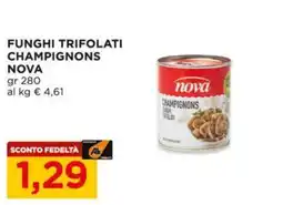 Alì Supermercati Funghi trifolati Nova offerta