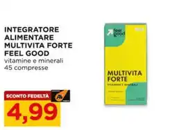 Alì Supermercati Integratore alimentare multivita forte feel good offerta