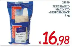 Zona Pepe bianco macinato +performance offerta