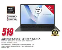 Trony ASUS VIVOBOK GO 15 offerta