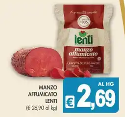 PrestoFresco Manzo affumicato Lenti offerta