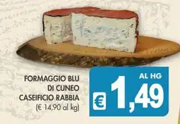 PrestoFresco Formaggio Blu di Cuneo Caseificio Rabbia offerta