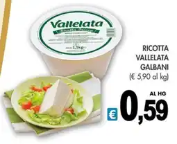 PrestoFresco Ricotta Vallelata offerta