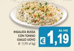 PrestoFresco Insalata russa con tonno giallo uovo offerta