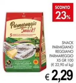 PrestoFresco Parmareggio Snack! offerta