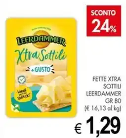 PrestoFresco Fette xtra sottili Leerdammer offerta