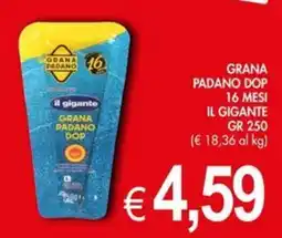 PrestoFresco il gigante Grana Padano DOP offerta