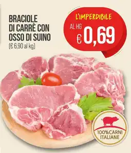 PrestoFresco Braciole di carrè con osso di suino offerta