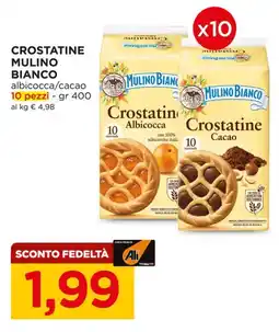 Alì Supermercati Crostatine Mulino Bianco offerta