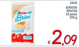 Zona Kinder Brioss offerta