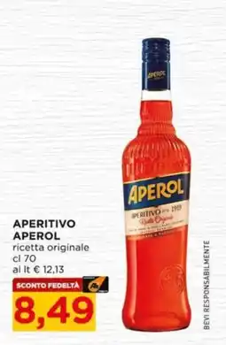 Alì Supermercati Aperitivo Aperol offerta